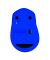 PC-Maus M330 Silent Plus 910-004910, 3 Tasten, kabellos, USB-Funk, Rechtsh&auml;nder, optisch, blau