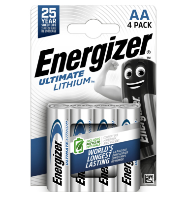 Batterie Ultimate Lithium, AA / Mignon / LR06, 1,5 Volt