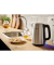 Wasserkocher Daily Collection HD9351/90, silber/schwarz, 2200 Watt, 1,7 Liter