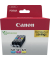 Druckerpatrone CLI-521 C/M/Y 2934B015 (CLI-521 C/M/Y), cyan/magenta/gelb, ca. 3 x 510 Seiten