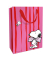 Geschenktragetasche Snoopy pink
