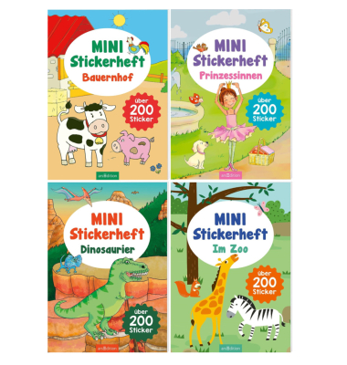 Besch&auml;ftigungsbuch MINI Stickeft