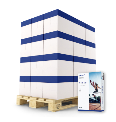 Kopierpapier Speed 2100011521 A4 80g wei&szlig; Palette 
