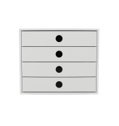 Schubladenbox Oeco 4Sch&uuml;be geschlossen lgr