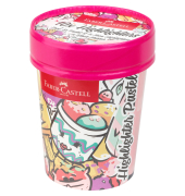 Textmarker 254696, Set (Becher), Pastellfarben sortiert, 1-5mm Keilspitze