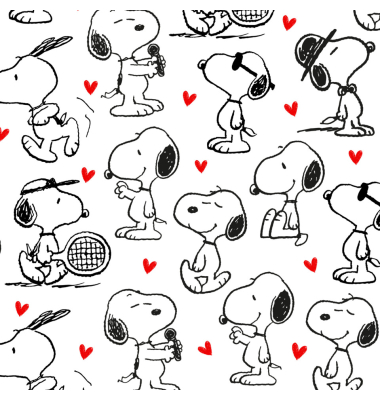 Motivserviette Snoopy