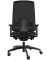 B&uuml;rodrehstuhl Indeed mesh, schwarz / schwarz, mit Armlehnen, bis 150 kg, ohne Kopfst&uuml;tze