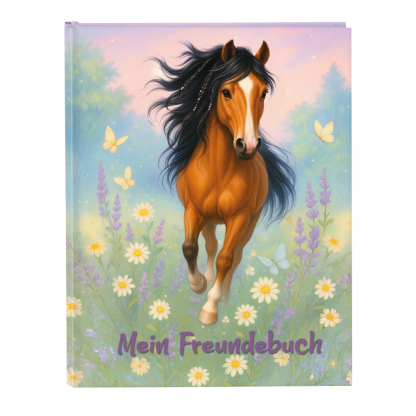 Goldbuch Freundebuch Wiesenglück 4009835431641 Goldbuch