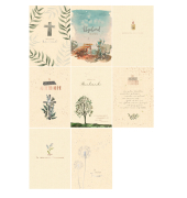 Trauerkarte  sortiert