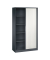 Rollladenschrank Asisto 143002000S10079, abschlie&szlig;bar, 5 OH, schwarzgrau/verkehrswei&szlig;, 100x198x43,5cm (BxHxT)