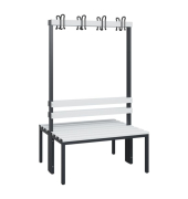 C+P Garderobenbank 1710x1000x756mm sgr/lgr