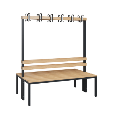 C+P Garderobenbank 1710x1960x756mm sgr