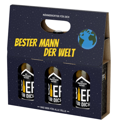 M&auml;nnerkoffer Manntastisch Bester Mann