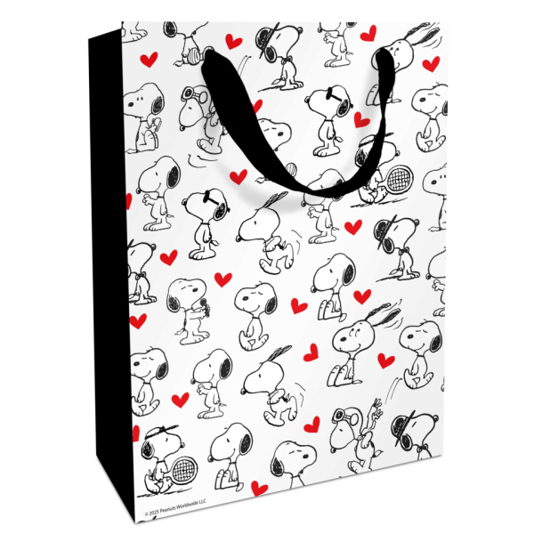 8 Stück Braun und Company Geschenktasche 1569-26417, Snoopy, 240mm x 360mm 4014995512420 Braun und Company