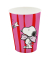 Motivbecher Neon Snoopy 10ST rosawei&szlig;