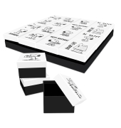 Geschenkkarton Spr&uuml;che Snoopy sortiert