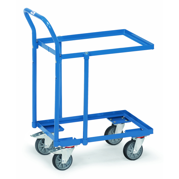 4017976835600 - Fetra Etagen-Roller mit offenen Rahmen mit 150 mm Rand Rohrschiebebügel 970 mm hoch