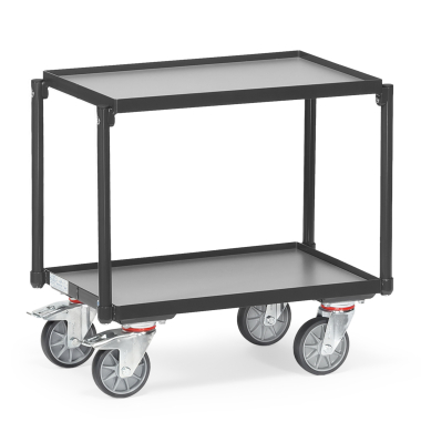 Etagenroller GREY 2B&ouml;den Rand 250kg 605x408