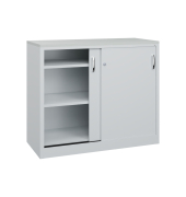 Schiebet&uuml;renschrank Acurado 205600S10110, abschlie&szlig;bar, 2 OH
