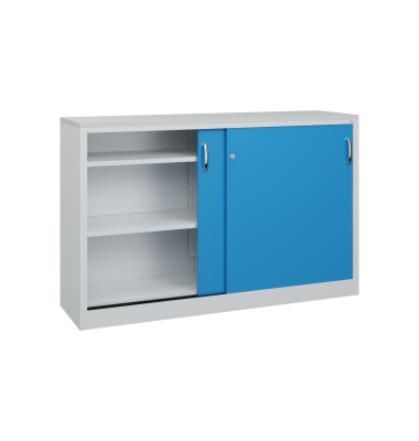 C+P Akten-Sideboard 2x2OH 1000x1600x400mm lgrlbl