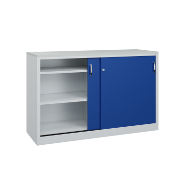 C+P Akten-Sideboard 2x2OH 1000x1600x500mm lgrebl