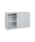 Schiebet&uuml;renschrank Acurado-2000 215600S10097, abschlie&szlig;bar, 2x2 OH, lichtgrau, 160x100x50cm (BxHxT)