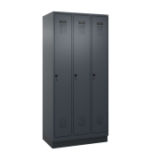 C+P Spind Evolo PLUS Sockel 3Abteile sgr/sgr