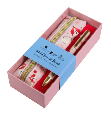 Schreibger&auml;teset Secret Garden pink