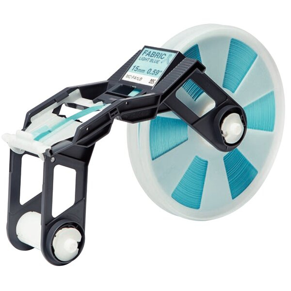 4977766749824 - P-touch Textilband MC-FA1LB 15mm x 300m blau 4977766749824 Brother