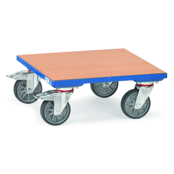 4017976011691 - Kistenroller 600x600 Holz 400kg TPE-Reifen 4017976011691 fetra