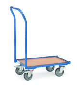 Eurokastenroller Holz B&uuml;gel Rand 605x408 250kg