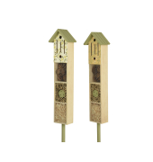 Insektenhotel 2er Set 14x9x90cm pinie