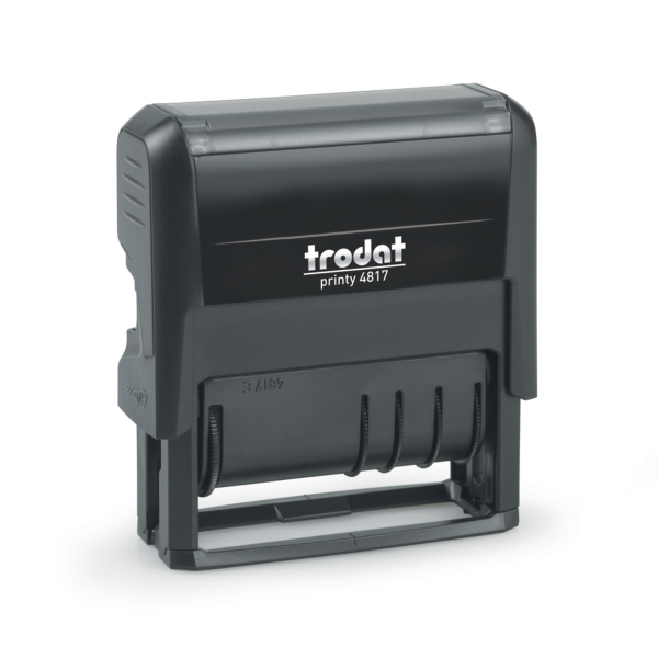 9010835170022 - Datumstempel mit Text printy dater 4817 selbstfärbend schwarz ohne Logo 1 St
