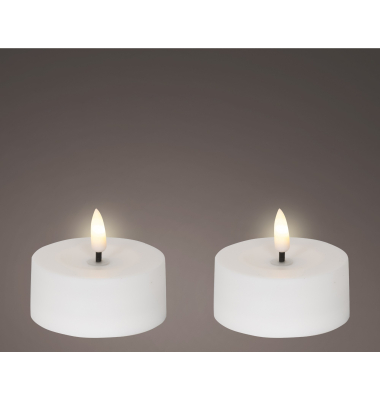 Solar Kerze 7x3,2cm ws 2St
