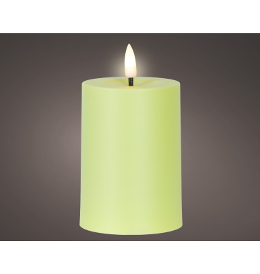 Solar Kerze 7x10cm gn