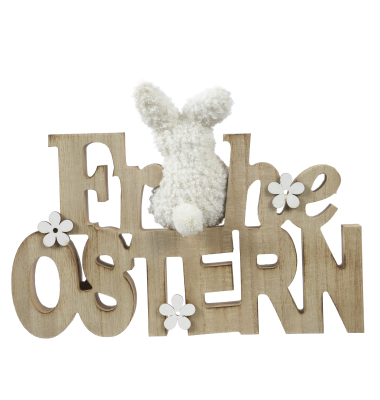 Schriftzug Frohe Ostern