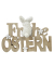 Schriftzug Frohe Ostern
