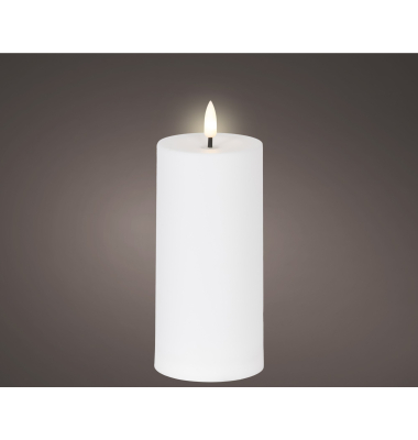 Solar Kerze 7x15cm ws