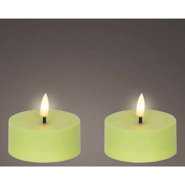 8720725408722 - Solar Kerze 7x32cm gn 2St 8720725408722 2 Stück