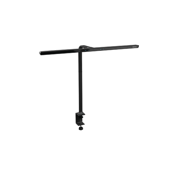 4002390091657 - MAUL LED Monitorleuchte MAULgate colour vario sensor 14 W 1800 lm 3000-6500 K Tageslichtsensor dreh- neigbar Klemmfuß IP20 schwarz