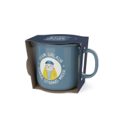 Kaffeebecher Gr&uuml;&szlig;e vom Meer Seehund