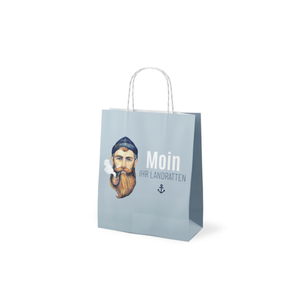 12 Stück LA VIDA Geschenktasche 991864, Seemann, 200mm x 240mm 4027268361632 LA VIDA