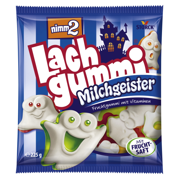 4014400936438 - Fruchtgummi Lachgummi Milchgeister 225g 4014400936438 225 Gramm