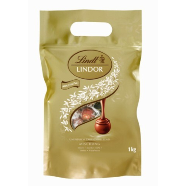 8003340804538 - Schokokugel Lindor Mischung 1kg 8003340804538 1000 Gramm