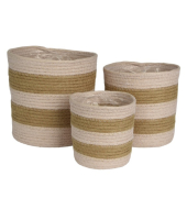 Pflanzentopf 3er Set dunkel