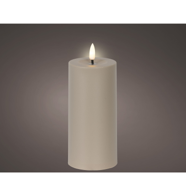 Solar Kerze 7x15cm br