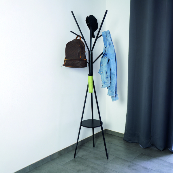 4002390096065 - Garderobenständer MAULavalon 9Haken sw 4002390096065 Maul