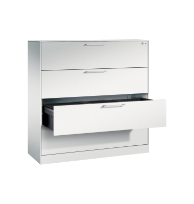 C+P H&auml;ngeregistraturschrank Asisto A4 3bahnig lgr/lgr