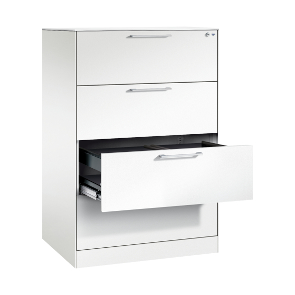 4060061195912 - C+P Hängeregistraturschrank Asisto A4 2bahnig rws rws 4060061195912 CP-Möbel