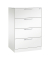 H&auml;ngeregistraturschrank 146223412S10410 Asisto, verkehrswei&szlig;, 4 Schubladen, 2-bahnig